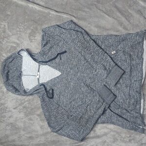 Heather Grey Vans hoodie women's sz large